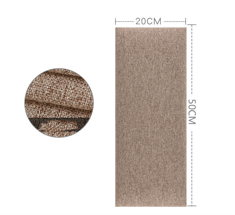 Creative Headboard Soft Bag Self-Adhesive Background Wall Backrest