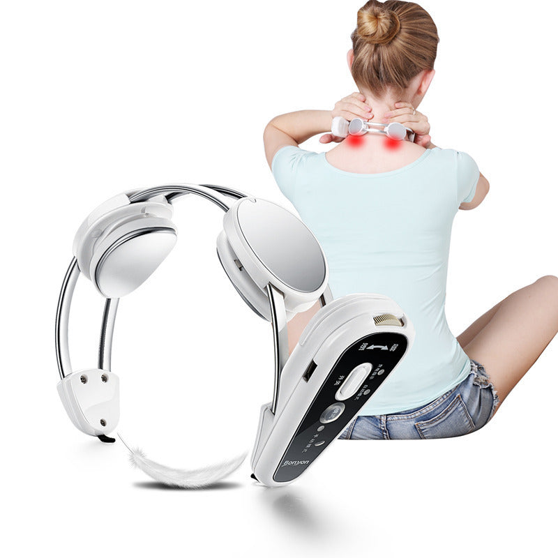 Electric pulse shoulder and neck massage physiotherapy instrument