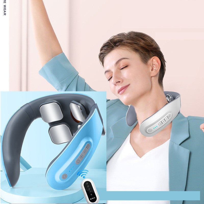 Electric Shock Pulse Neck And Shoulder Kneading Massager