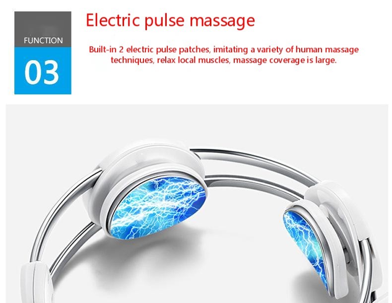 Electric pulse shoulder and neck massage physiotherapy instrument